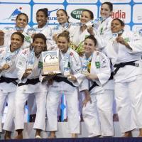 Seleção brasileira de judô conquista sete medalhas no Mundial