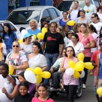 Governo de Leme participa da caminhada em comemoração ao Dia Internacional da Pessoa com Deficiência